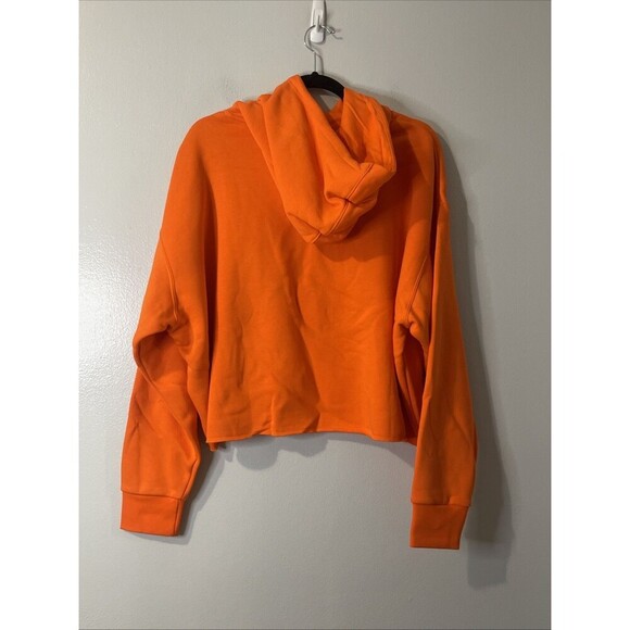 NIKE WNBA Logowoman Cropped Pullover Hoodie Size XL Orange NEW Basketball Sports - Picture 7 of 14